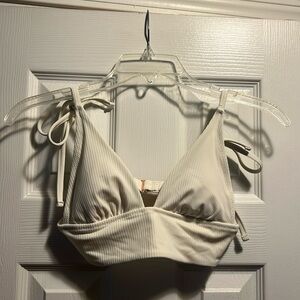 Tie strap bathing suit top